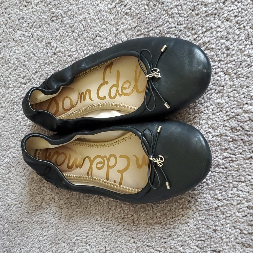 Sam Edelman Felicia Ballet Shoe, Black 7.5